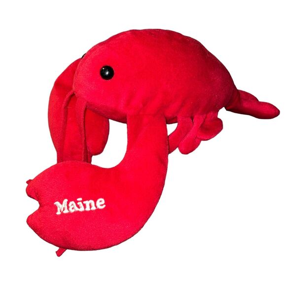 Mary Meyer Lobster Plush Maine Stuffed Animal Crustacean Souvenir 14" Lot of 2 - Picture 7 of 12